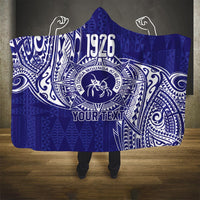 Personalised Tonga Queen Salote College Hooded Blanket Kolisi Fefine 1926 Special Kupesi Pattern