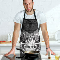 Custom Rugby New Zealand Black Fern Apron Niho Taniwha Inspired