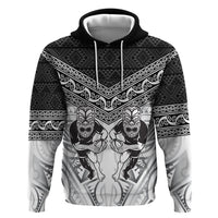 Custom Rugby New Zealand Black Fern Hoodie Niho Taniwha Inspired