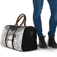 Custom Rugby New Zealand Black Fern Travel Bag Niho Taniwha Inspired