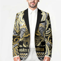 Aotearoa Iwi Ngati Whatua Blazer Maori Wharenui House Tribal Pattern LT9 - Polynesian Pride