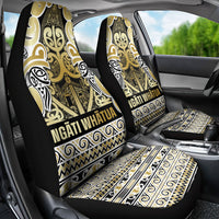 Aotearoa Iwi Ngati Whatua Car Seat Cover Maori Wharenui House Tribal Pattern LT9 - Polynesian Pride