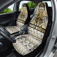 Aotearoa Iwi Ngati Whatua Car Seat Cover Maori Wharenui House Tribal Pattern LT9 - Polynesian Pride