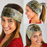 Aotearoa Iwi Ngati Whatua Neck Gaiter Maori Wharenui House Tribal Pattern LT9 - Polynesian Pride