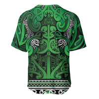 Aotearoa Iwi Ngati Maniapoto Baseball Jersey Maori Wharenui House Tribal Pattern LT9 - Polynesian Pride