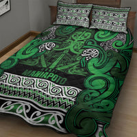 Aotearoa Iwi Ngati Maniapoto Quilt Bed Set Maori Wharenui House Tribal Pattern LT9 - Polynesian Pride