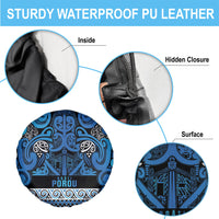 Aotearoa Iwi Ngati Porou Spare Tire Cover Maori Wharenui House Tribal Pattern LT9 - Polynesian Pride
