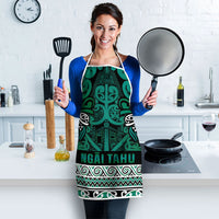 Aotearoa Iwi Ngai Tahu Apron Maori Wharenui House Tribal Pattern LT9 - Polynesian Pride