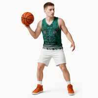 Aotearoa Iwi Ngai Tahu Basketball Jersey Maori Wharenui House Tribal Pattern LT9 - Polynesian Pride