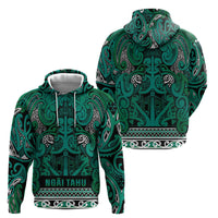 Aotearoa Iwi Ngai Tahu Hoodie Maori Wharenui House Tribal Pattern LT9 - Polynesian Pride