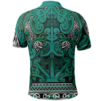 Aotearoa Iwi Ngai Tahu Polo Shirt Maori Wharenui House Tribal Pattern LT9 - Polynesian Pride
