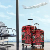 Aotearoa Iwi Tuhoe Luggage Cover Maori Wharenui House Tribal Pattern LT9 - Polynesian Pride