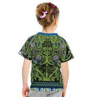 Aotearoa Iwi Whakatohea Kid T Shirt Maori Wharenui House Tribal Pattern LT9 - Polynesian Pride