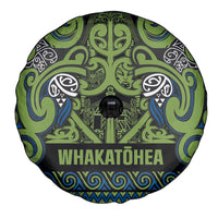 Aotearoa Iwi Whakatohea Spare Tire Cover Maori Wharenui House Tribal Pattern LT9 - Polynesian Pride
