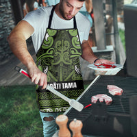 Aotearoa Iwi Ngāti Tama ki Taranaki Trust Apron Maori Wharenui House Tribal Pattern LT9 - Polynesian Pride