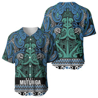 Aotearoa Iwi Ngati Mutunga Baseball Jersey Maori Wharenui House Tribal Pattern LT9 - Polynesian Pride