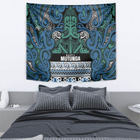Aotearoa Iwi Ngati Mutunga Tapestry Maori Wharenui House Tribal Pattern LT9 - Polynesian Pride