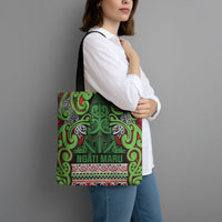 Aotearoa Iwi Ngati Maru Hauraki Tote Bag Maori Wharenui House Tribal Pattern LT9 - Polynesian Pride