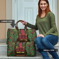 Aotearoa Iwi Ngati Hine Travel Bag Maori Wharenui House Tribal Pattern LT9 - Polynesian Pride
