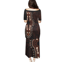 Africa Dashiki Puletasi African Tribal Art Mixed Polynesian Tattoo Red Color Unique LT9 - Polynesian Pride