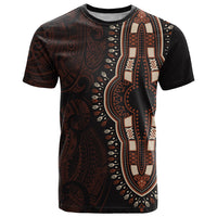 Africa Dashiki T Shirt African Tribal Art Mixed Polynesian Tattoo Red Color Unique LT9 Red - Polynesian Pride