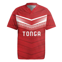 Custom Pacific Rugby Spirit Rugby Jersey Tonga Ngatu Pride Red Edition LT9 Red - Polynesian Pride