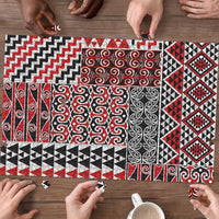 Aotearoa Kowhaiwhai Taniko Patchwork Motifs Puzzle - Polynesian Pride