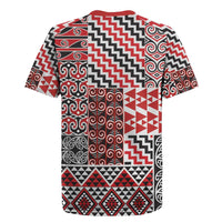 Aotearoa Kowhaiwhai Taniko Patchwork Motifs Rugby Jersey