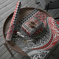 Aotearoa Maori Tribal Tattoo Wrapping Paper Kowhaiwhai Taniko Patchwork Motifs - Polynesian Pride