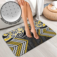 Gold Aotearoa Tukutuku Manawa Tapu Bathroom Set Ta Moko Toi Maori LT9 - Polynesian Pride