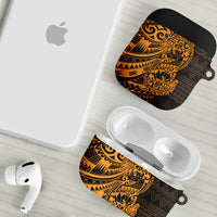 Gold Couple Dolphins Maori Polynesian Style AirPods Case - Polynesian Pride