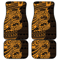Gold Couple Dolphins Maori Polynesian Style Car Mats
