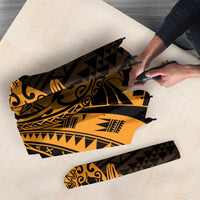 Gold Couple Dolphins Maori Polynesian Style Umbrella LT9 - Polynesian Pride
