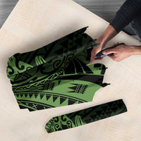 Green Couple Dolphins Maori Polynesian Style Umbrella LT9 - Polynesian Pride