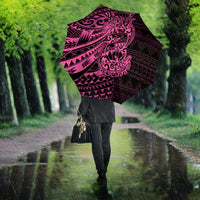 Pink Couple Dolphins Maori Polynesian Style Umbrella LT9 - Polynesian Pride