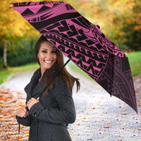 Pink Couple Dolphins Maori Polynesian Style Umbrella LT9 - Polynesian Pride