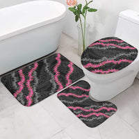 Guam Bougainvillea Lei Bathroom Set Chamorro Tribal Pattern LT9 - Polynesian Pride