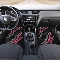 Guam Bougainvillea Lei Car Mats Chamorro Tribal Pattern