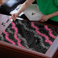 Guam Bougainvillea Lei Puzzle Chamorro Tribal Pattern - Polynesian Pride