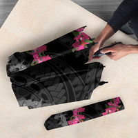 Guam Bougainvillea Lei Umbrella Chamorro Tribal Pattern LT9 - Polynesian Pride