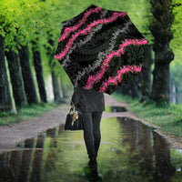 Guam Bougainvillea Lei Umbrella Chamorro Tribal Pattern LT9 - Polynesian Pride