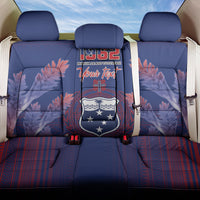 Custom Samoa 1962 Independence Day Custom Back Car Seat Cover Manuia le Aso Tuto'atasi Ula Nifo Blue Art LT9 One Size Blue - Polynesian Pride