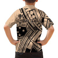 Custom Samoa Manuia le 62 Tausaga O le Tutoatasi Hawaiian Shirt Samoan Tatau Beige Art LT9 - Polynesian Pride