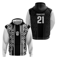 Custom New Zealand Football White Fern Supporter Hoodie LT9 - Polynesian Pride