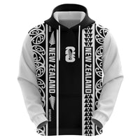 Custom New Zealand Football White Fern Supporter Hoodie LT9 - Polynesian Pride