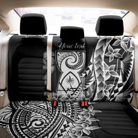671 Guam Personalised Back Car Seat Cover Latte Stone Tribal