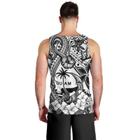 Guam Hafa Adai Guasali Flowers Men Tank Top