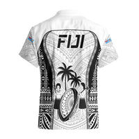 Fiji Rugby Hawaiian Shirt Go Champions World Cup 2023 Tapa Unique White Vibe LT9 - Polynesian Pride