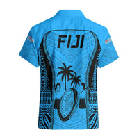 Fiji Rugby Hawaiian Shirt Go Champions World Cup 2023 Tapa Unique Blue Vibe LT9 - Polynesian Pride
