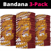 Couple Dolphins Maori Motif Neck Gaiter - Polynesian Pride